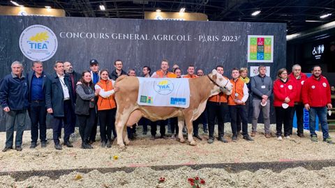 Le LEGTA de Crézancy (Aisne) a remporté le Trophée international des lycées agricoles, le 5 mars, au salon de l'Agriculture, à Paris.